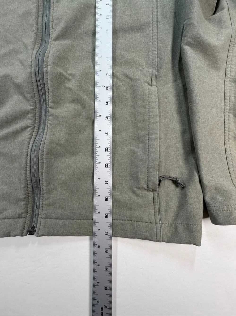 Royal Robbins Men’s Medium Soft Shell Full Zip Jacket Green Outdoor Hiking Coat